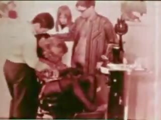 The Dentist: Free Vintage Interracial Orgy dirty film show 32