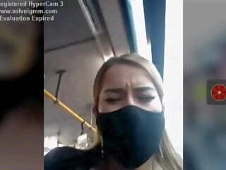 Mistress on a Bus clips Her Tits Risky, Free X rated movie 76