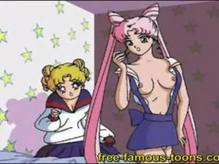 Sailormoon λεσβιακό όργια