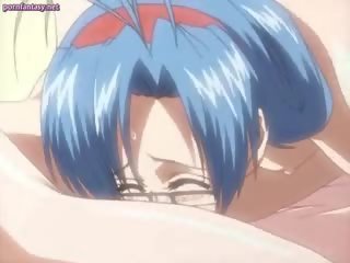 Anime lesbot tribbing ja selkäsauna