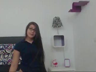Bewitching Colombian Hairplay and Striptease Long Hair Hair