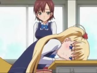 Teen Anime Blonde bitch Sucking